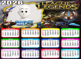 Calendar 2026 League of Legends Printable Photo