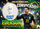 Ederson Brazil Fifa World Cup 2026 Montage