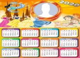 Princess Disney Calendar 2020