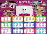Calendar 2026 LOL Surprise Photo Montage Online