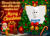 Conspires Love Merry Christmas free photo editor
