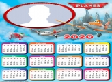 Frame Picture Planes Calendar 2020