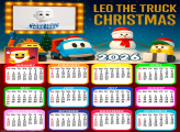 Calendar 2026 Leo the Truck Merry Christmas