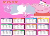 Ballet Dancer Peppa Pig Calendar 2019