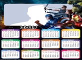 Avengers Movie Calendar 2019