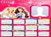 Barbie Doll Calendar 2019