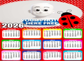 Calendar 2026 Ladybird