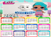 Calendar 2026 LOL Free Photo Collage