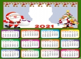 Calendar 2021 Christmas Decoration