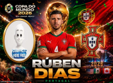 Ruben Dias World Cup 2026 Personalized Photo Frame