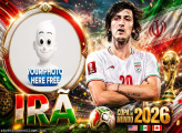 Sardar Azmoun Fifa World Cup 2026 Picture Frame