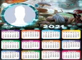 Calendar 2021 Alice in Wonderland Characters
