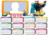 Despicable Me Calendar 2019