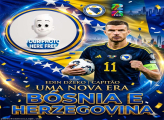 Edin Dzeko World Cup 2026 Collage Photo Frame