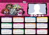 Monster High Calendar 2021