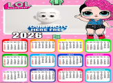 Calendar 2026 LOL Online Photo Frame Editor