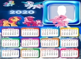 Ponies Calendar 2020 Kids