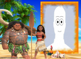 Moana and Temuera Picture Frame