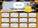 Calendar 2023 Beauty and The Beast