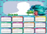 Calendar 2018 Monsters Inc
