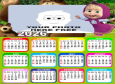 Calendar 2026 Masha and the Bear