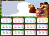 Masha and the Bear Calendar 2019