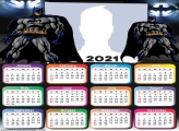 Calendar 2021 Batman Cartoon