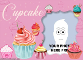 Cupcake Frame for Photo