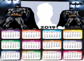 Batman Drawing Calendar 2019