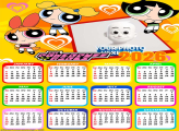 Calendar 2026 The Powerpuff Girls Collage