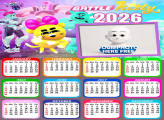Calendar 2026 Battle Kitty Online Collage Creator