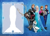 Characters Frozen Photo Montage