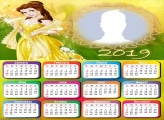 Belle Princess Calendar 2019