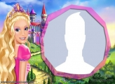 Barbie Castle Photo Montage