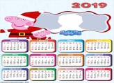 Christmas Peppa Pig Calendar 2019