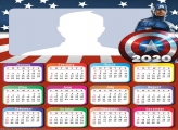 Captain America Movie Calendar 2020