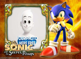 Sonic Game personalized photo frame