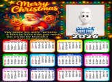 Calendar 2026 Santa Claus May Peace Joy Unity Harmony