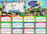 Calendar 2026 Little Baby Bum Custom Photo Collage