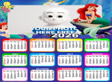 Calendar 2026 The Little Mermaid