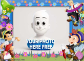 Pinocchio Characters Photo Collage Frame