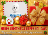 May your Cristmas be full of light custom photo