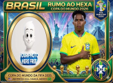 Endrick Fifa World Cup 2026 Digital Poster Frame