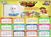 Calendar 2026 Yo-Kai Watch Picture Frames