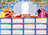 Christmas Princess Disney Calendar 2019