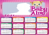 Baby Alive Calendar 2021
