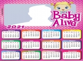 Baby Alive Calendar 2021