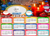 Calendar 2026 Prosperous New Year Santa Claus