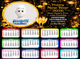 Calendar 2026 Custom New Year 2026 collage templates