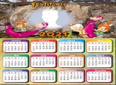 Calendar 2021 Dino Flintstones